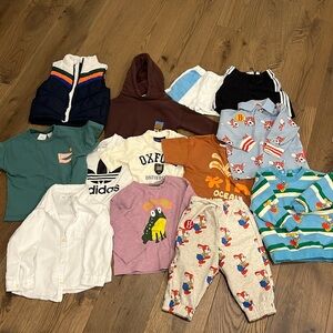 COPY - 2 Yr Bundle! 14 pieces - Janie & Jack, Jacadi, Zara, Adidas, Bebe De Pino